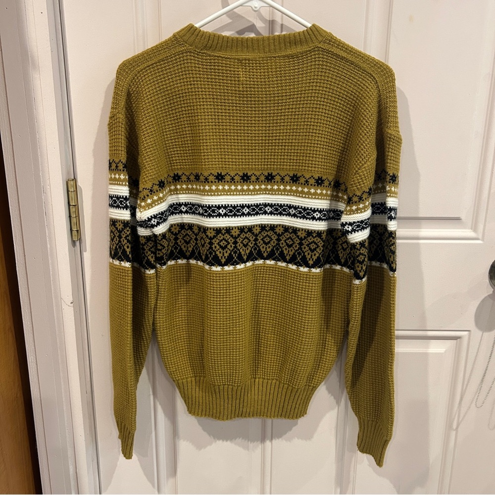 Women's vintage Fair Isle Crewneck Sweater - Picture 4 of 4